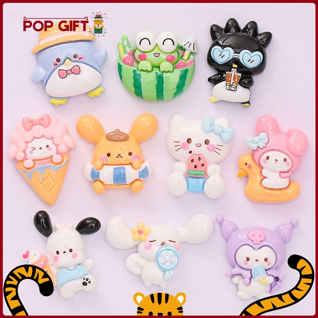 

PG Stiker 3D Resin Clay DIY Kreativitas Anak Botol Minum Dompet Kotak Pensil Motif Sanrio 3D-018