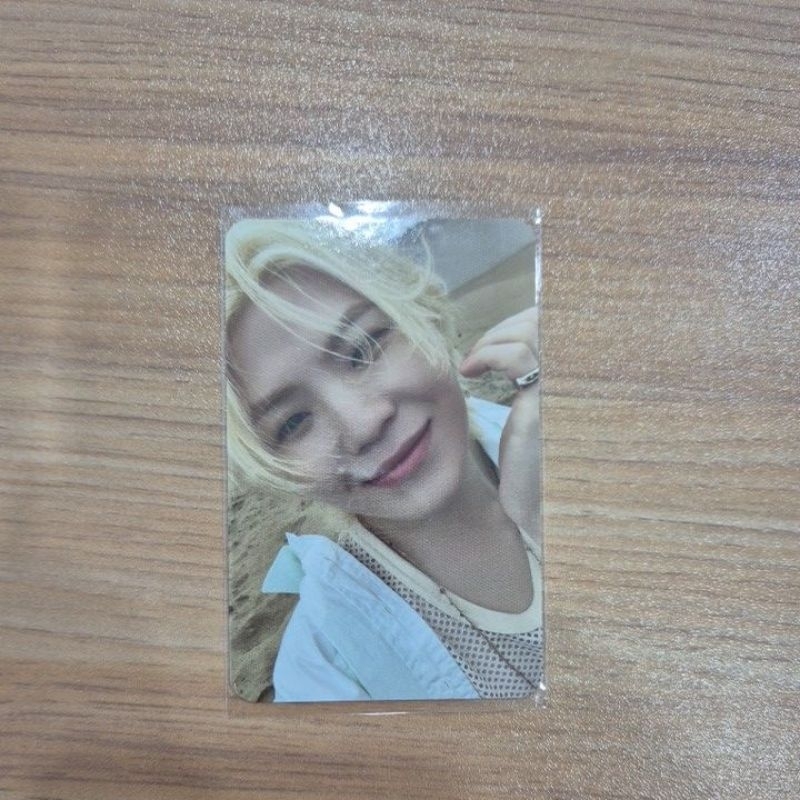 WOOZI SPILL THE FEELS CARAT Ver. YES24 OFFICIAL PHOTOCARD