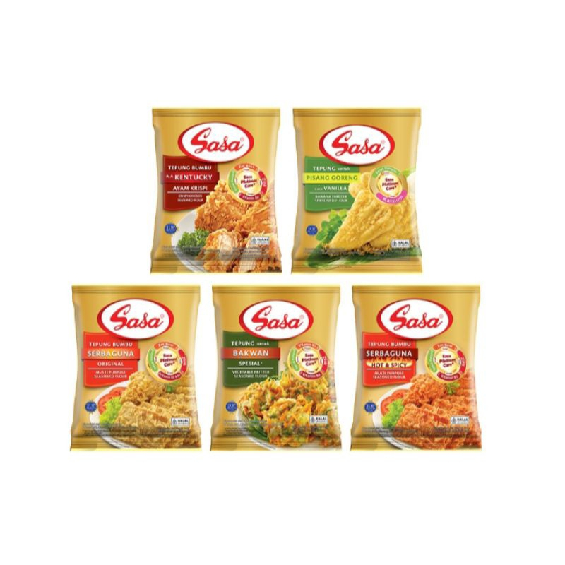 

SASA TEPUNG 70g - ALL VARIANT (20 Pcs)