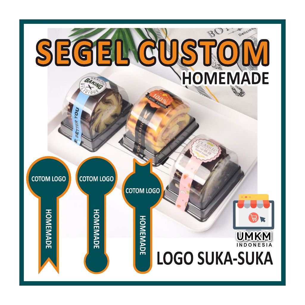 

Sticker Seal Custom Segel Toples KEMASAN Tinggal Tempel