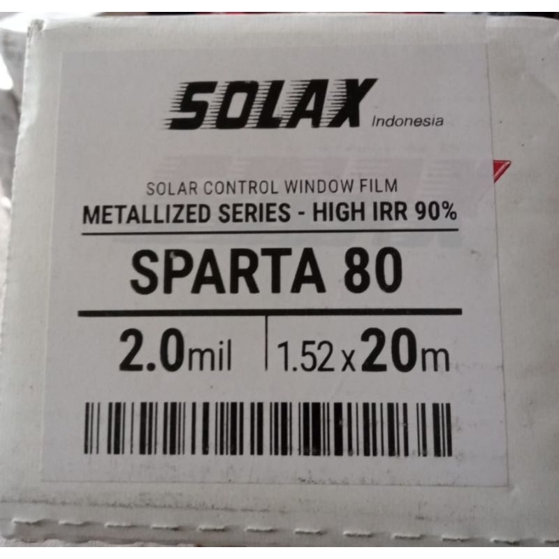 KACA FILM SILVER/KTT/CHROME SOLAX 80%