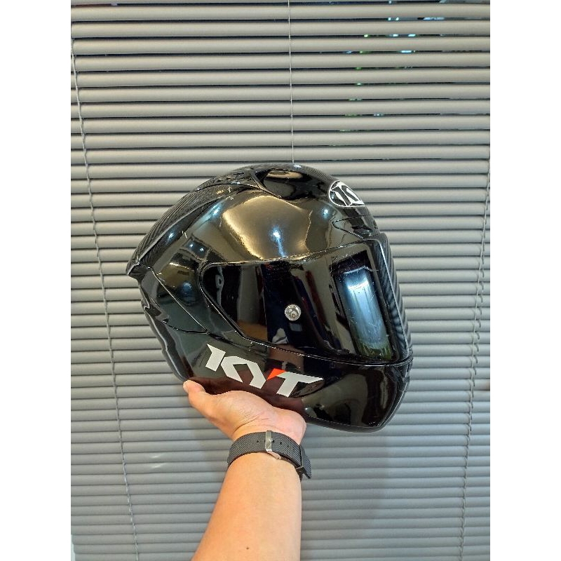 KYT Nx Race Black Glossy Oripaint (Second)