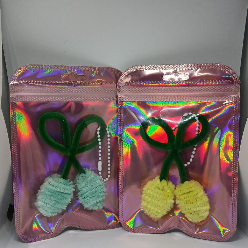 READY | Souvenir Lucu | Gantungan kunci | Gantungan tas lucu | Gantungan tas kawat bulu