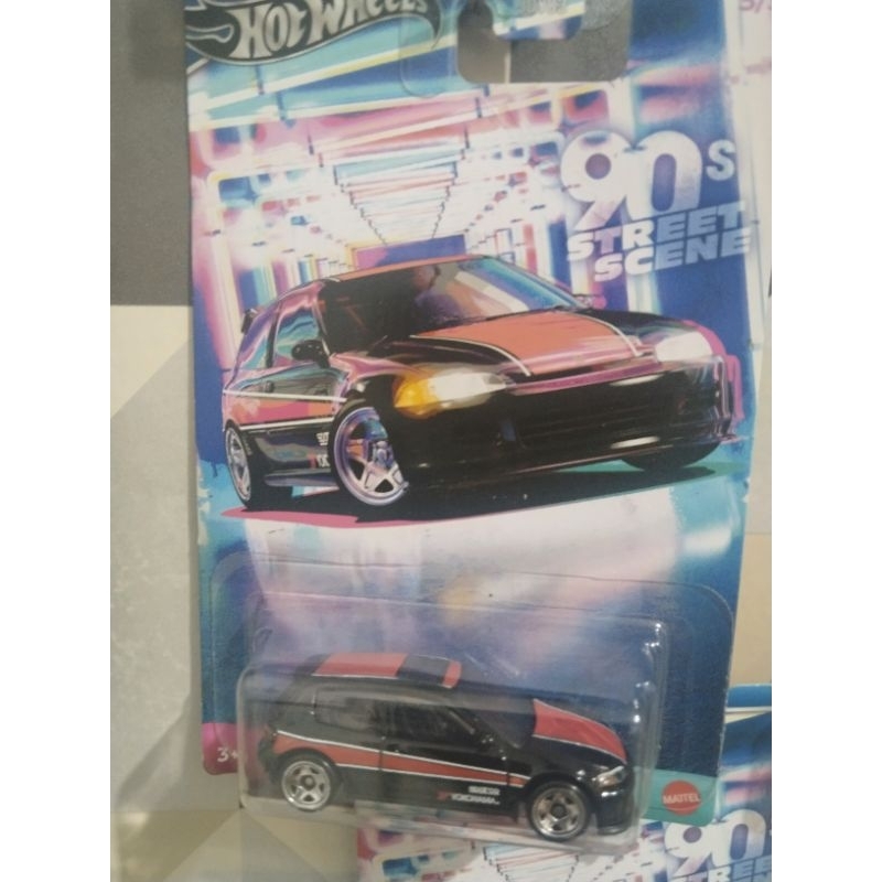 Hot Wheels 90's honda civic