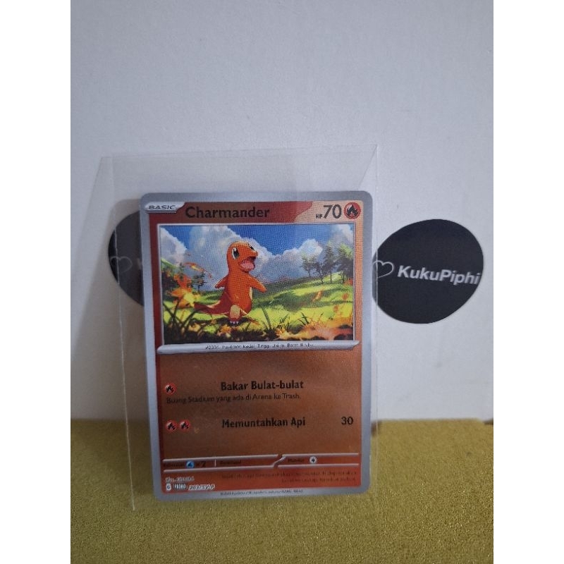Charmander SV-P Promo Kartu Promo Pokemin Charmander