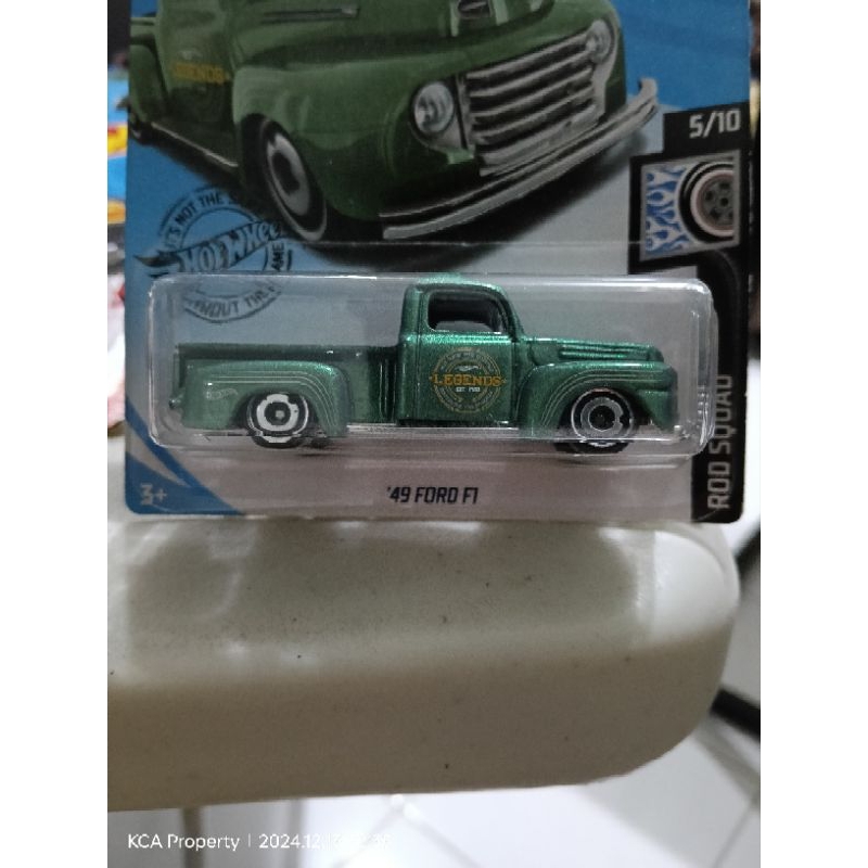 Hot Wheels 49 Ford F1 Green Rod Squad