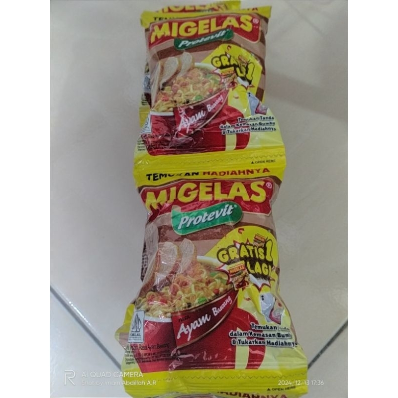 

Migelas rasa ayam bawang 30gr//untuk harga per pcs