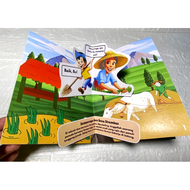 

custom pop up book A2 harga per-Halaman