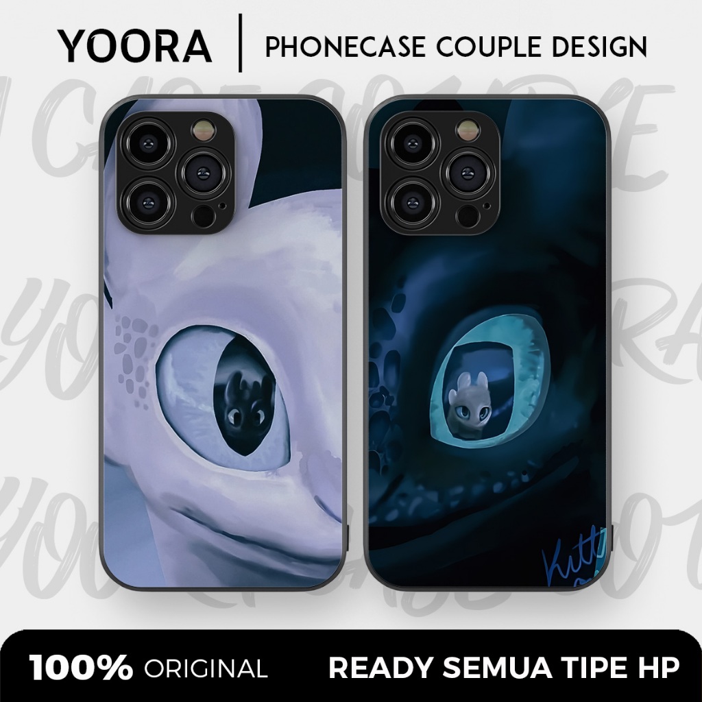 [HT02] Custom Case Couple How To Train Your Dragon Premium Bisa Untuk Semua Tipe Hp