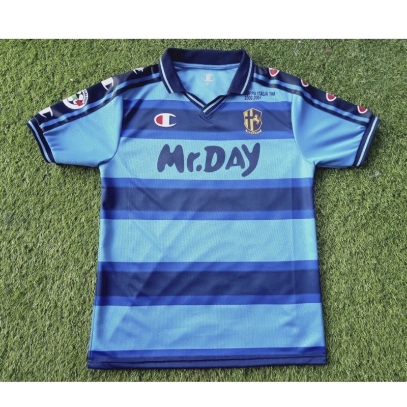 Jersey Retro Parma GK 2000 Blue Blokecore Vintage Classic