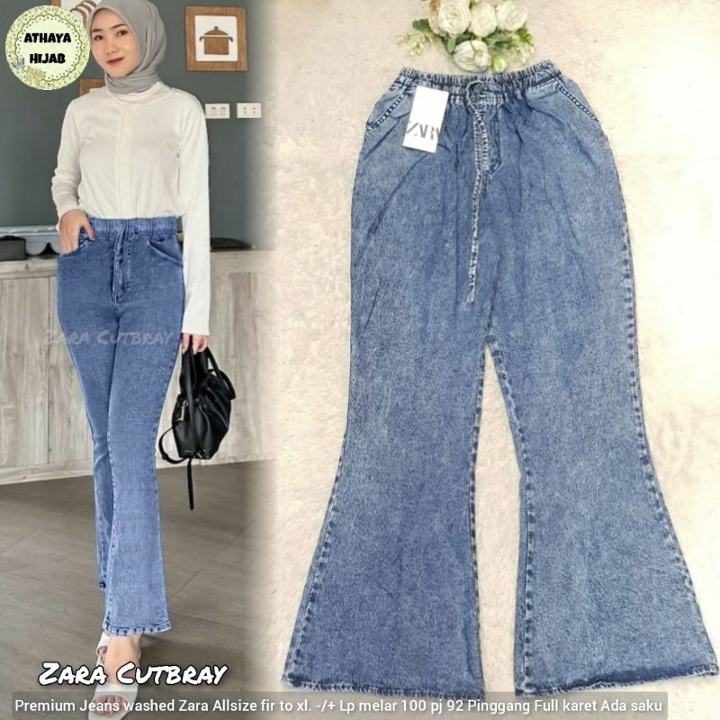 ZARA CUTBRAY BY ATHAYA CELANA JEANS