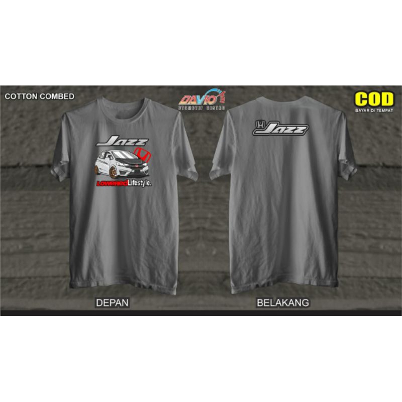 kaos honda jazz_ kaos jazz_baju mobil