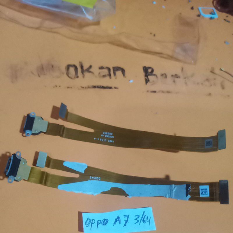 fleksibel board Oppo A7 bekas original copotan