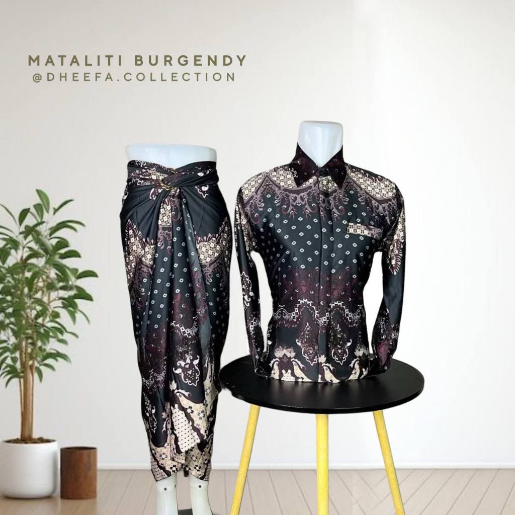 Dheefa - KEMEJA BATIK COUPLE - KEMEJA BATIK - ROK BATIK - BAJU BATIK CAOUPLE - KEMEJA PANJANG BATIK 