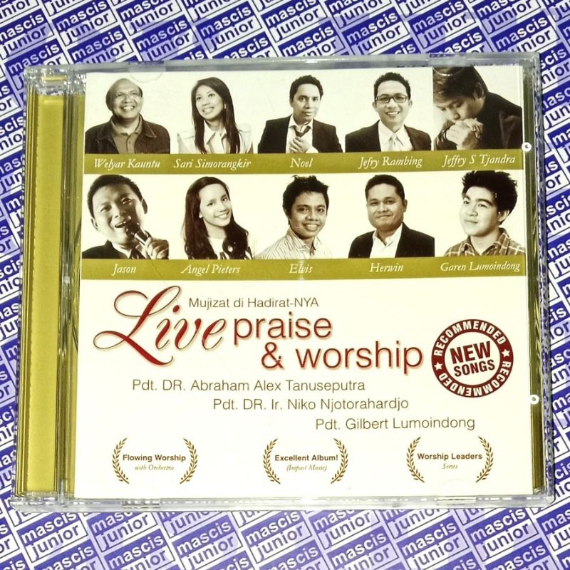 CD Live Praise & Worship Mujizat di Hadirat-NYA Pdt. DR. Abraham Alex Tanuseputra Pdt. DR. Ir. Niko 