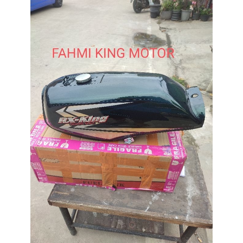 TANGKI TENGKI RXKING RX KING HIJAU BOTOL 2002 GRES BARU KOMPLIT REAL PICK