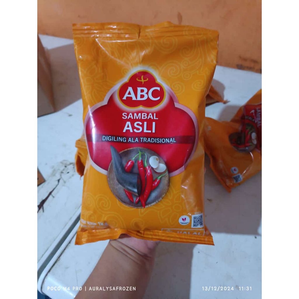 

SAUS ABC SAMBAL ASLI 1KG