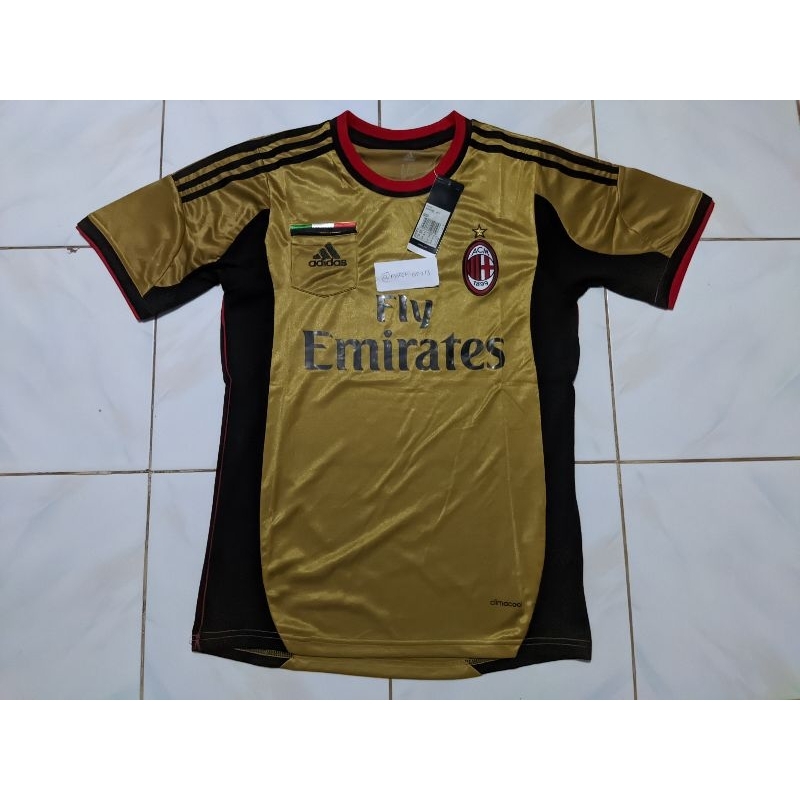 Jersey AC Milan Third 3rd 2013 / 2014 (13 / 14) Grade Ori Thailand