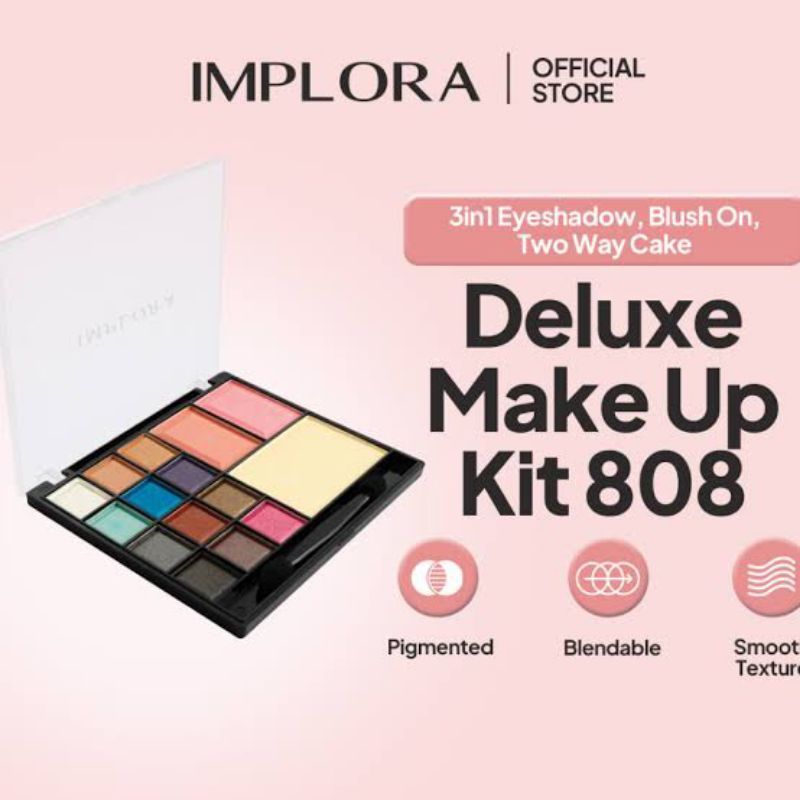 Implora Eyeshadow Deluxe Make Up Kit 808