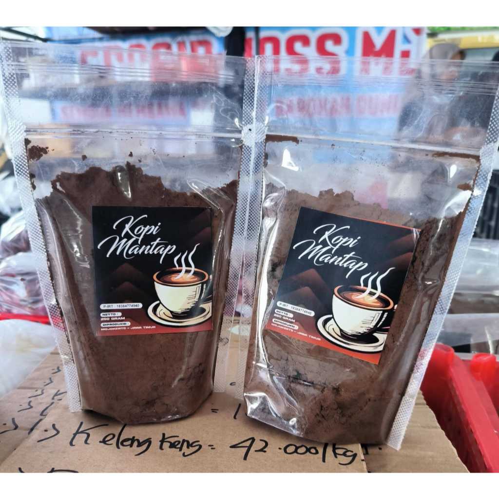 

KOPI MANTAP KOPI HITAM DENGAN AROMA MANTAP