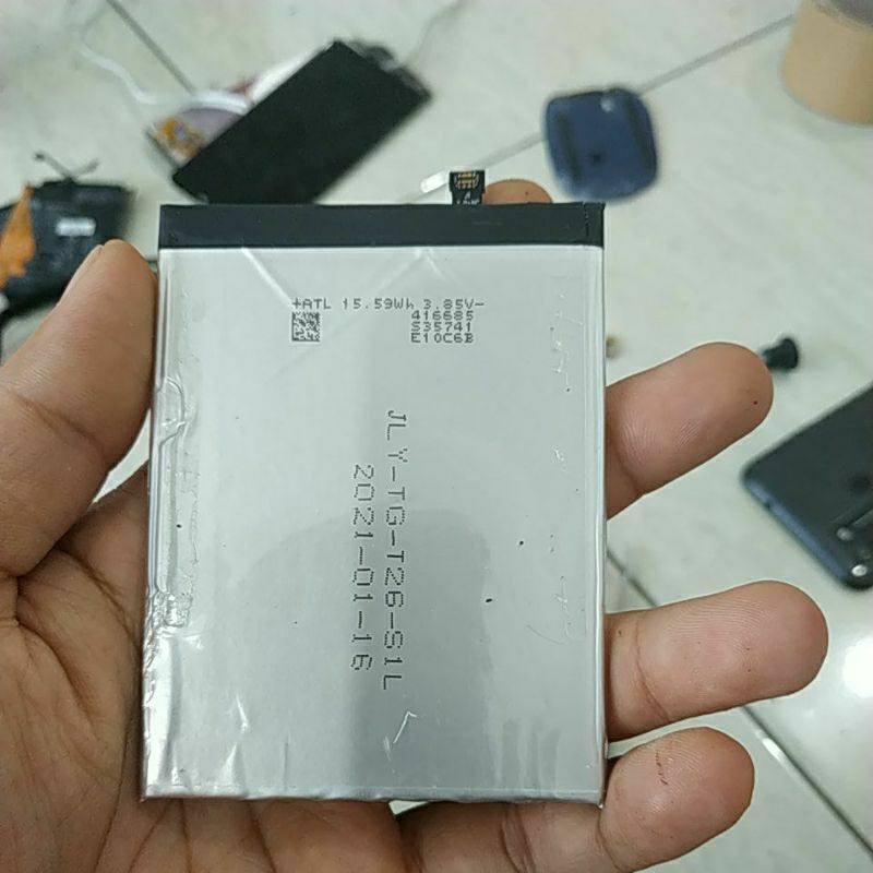 baterai bekas ori HOTWAV pearl k3 2020