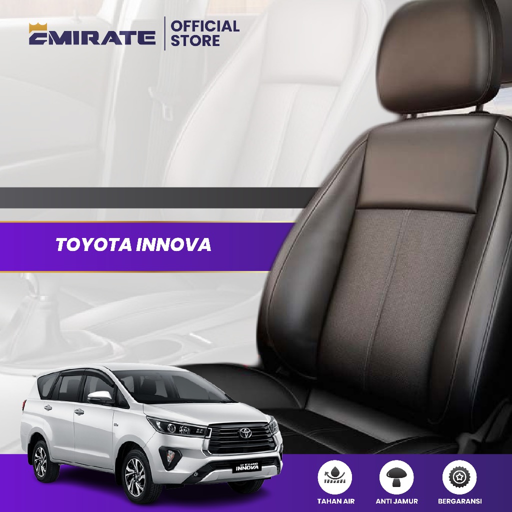 Sarung Jok Mobil / Cover Jok Mobil Toyota Innova / Innova Reborn / Innova Venturer /Innova Zenix - C