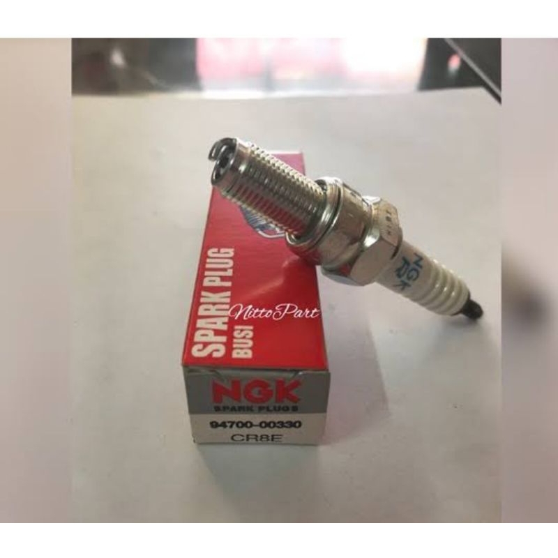 Busi Yamaha Asli CR8E spark plug pengapian motor asli NGK Cr8E