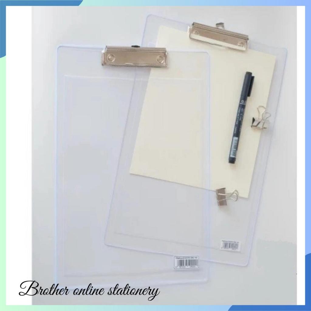 

BOS Clipboard Papan Jalan/Papan Ujian/Alas Kertas/Tatakan Tulis