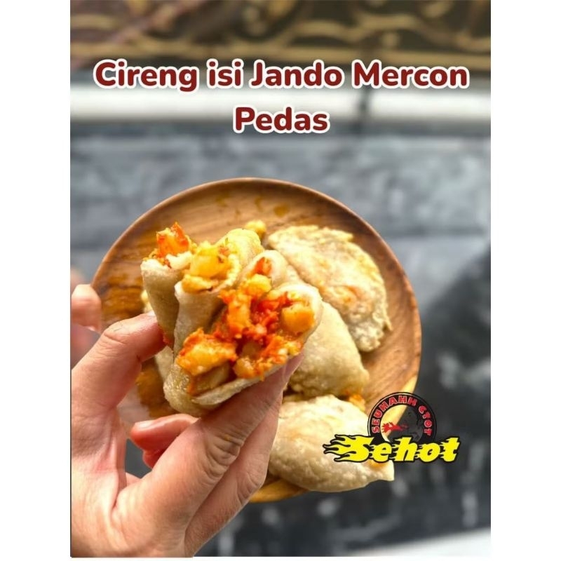 

cireng isi jando mercon pedas 5 pcs