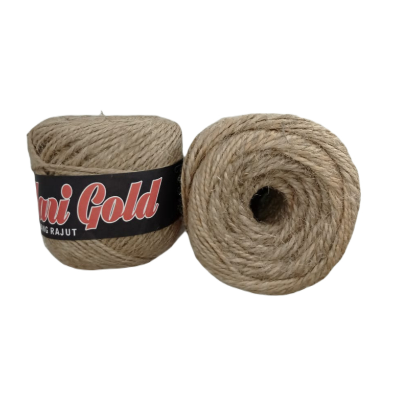 

TALI VINTAGE / TALI RAMI / TALI GONI / HEMP ROPE VINTAGE / TALI VINTAGE 100 METER MARI GOLD