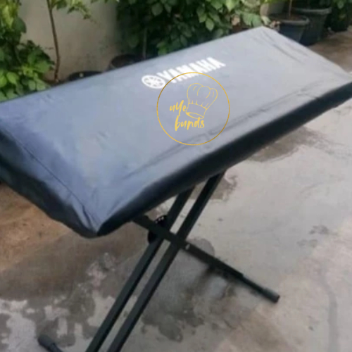 Sarung Cover Tutup Pelindung Keyboard Piano Yamaha Kain Parasut Anti Debu Tahan Air Elastis Original