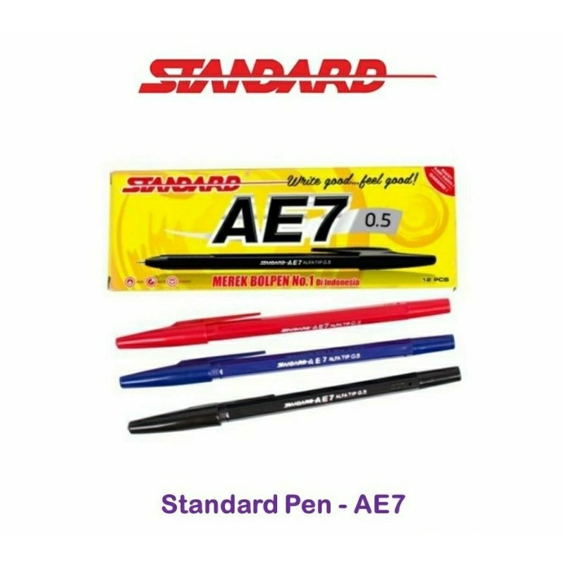 

Pulpen STANDARD AE7 ( 1 pcs/pulpen )