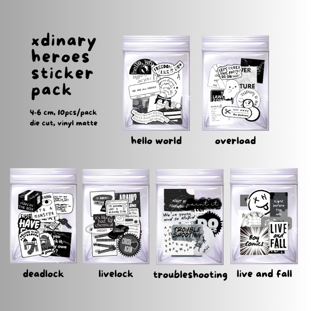 

Xdinary Heroes Sticker Pack