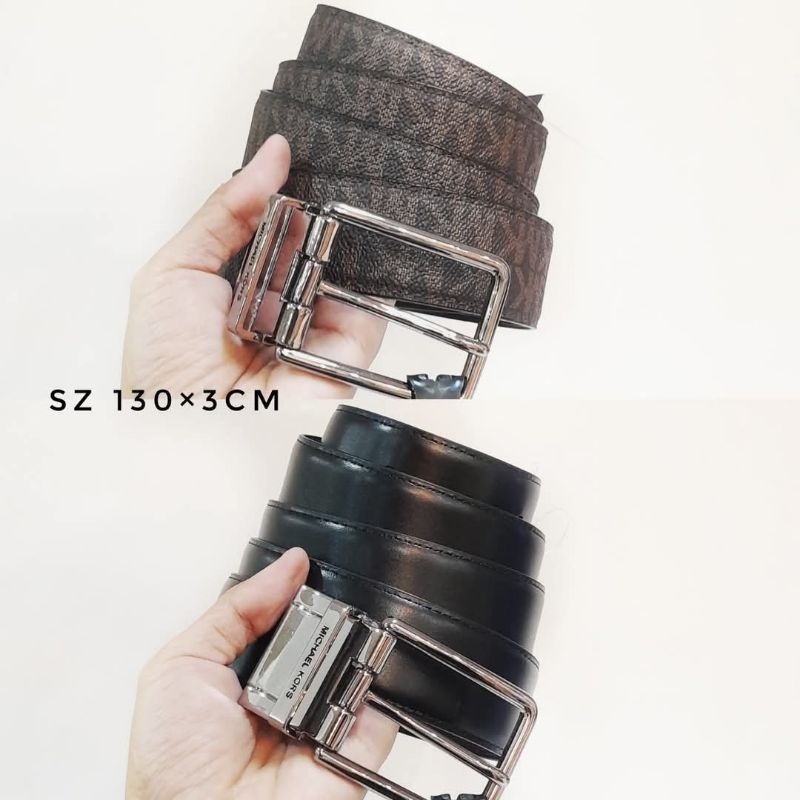 Mk belt reversible brown black for men original belt