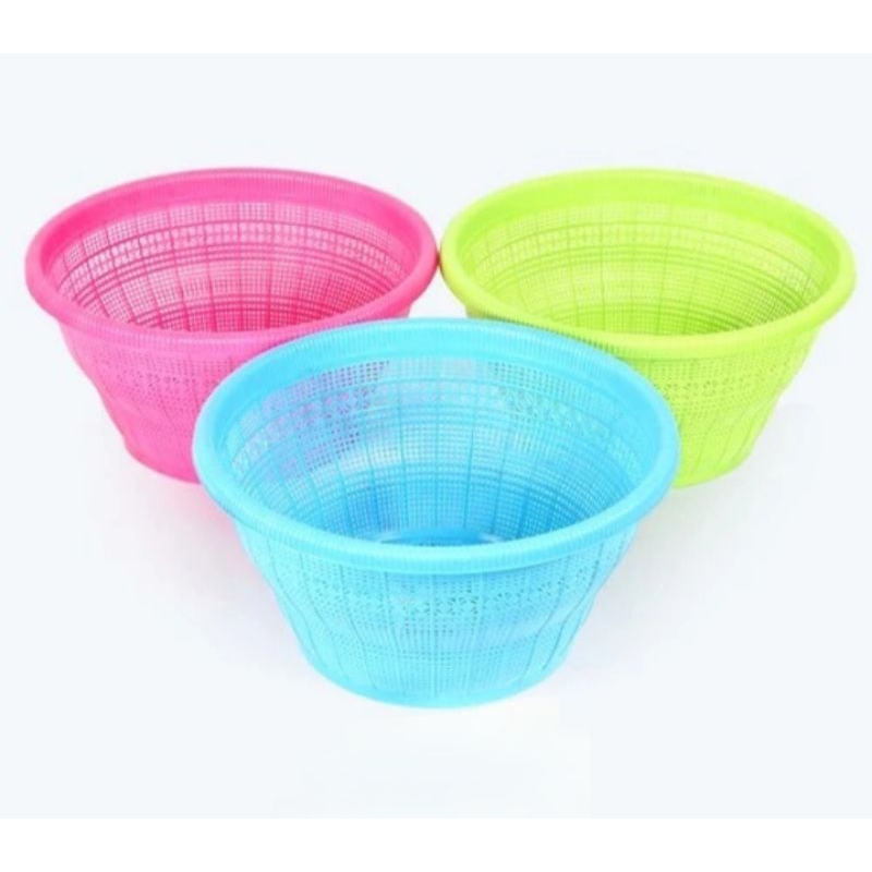 Bakul Colander Bakul Cengkeh Keranjang Basket /Keranjang Bulat Keranjang Cuci Sayur Bakul Serbaguna