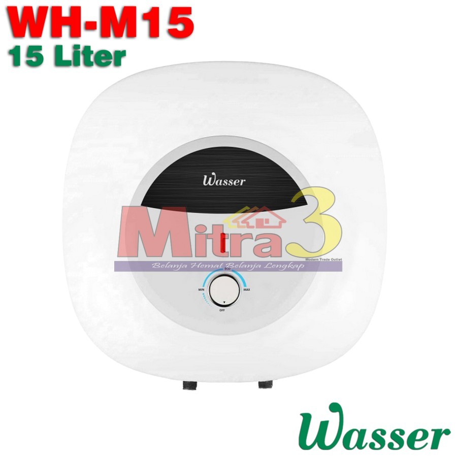 WASSER WH-M15 Electric Storage Water Heater Ardour 15L 200W / Pemanas Air Listrik Elektrik 15 Liter