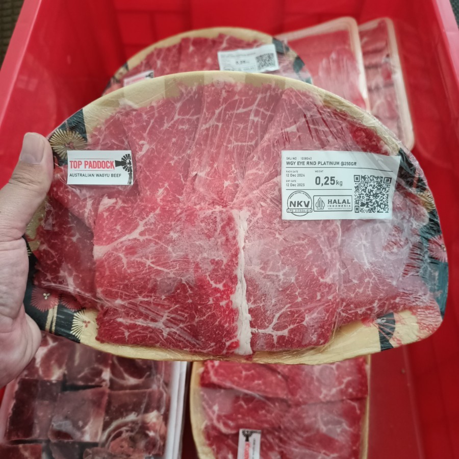 

Wagyu eye Round Platinum | Shabu Slice