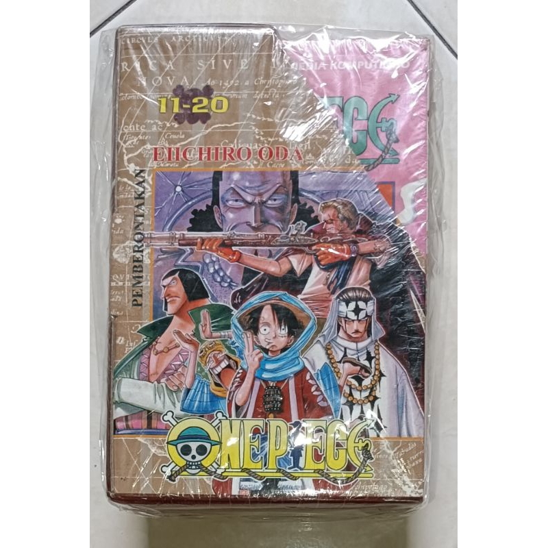 komik one piece box set vol 11-20 original segel