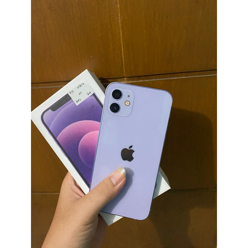 iPhone 12 64GB Bea Cukai Second