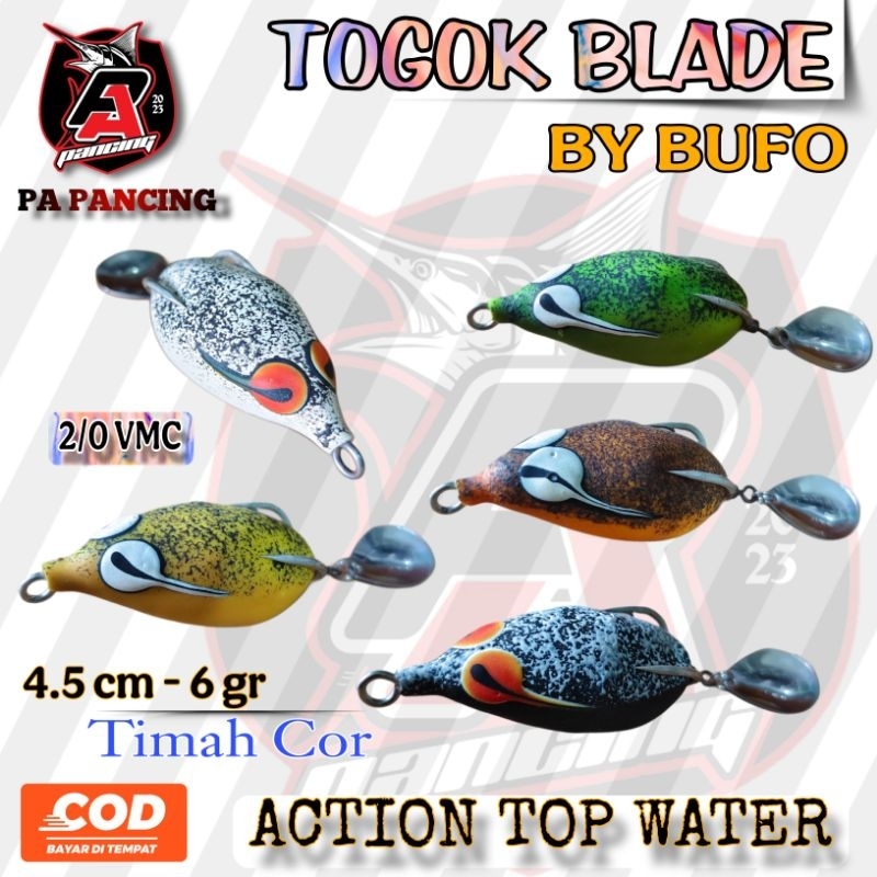 Umpan Lure BUFO TOGOK BLADE Umpan Soft Frog Softfrog