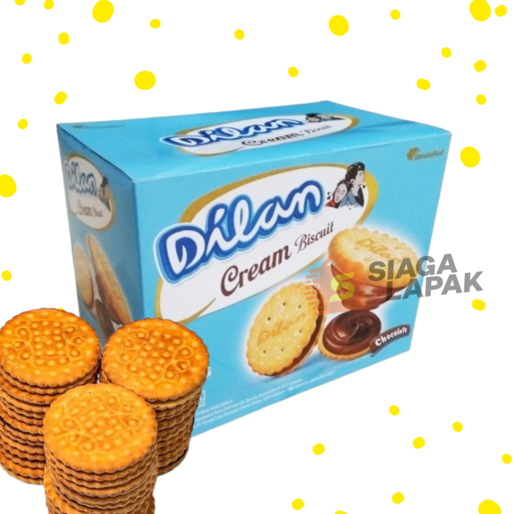 

Dilan Cream Biscuits 1 BOX Sandwich Chocolate Biskuit