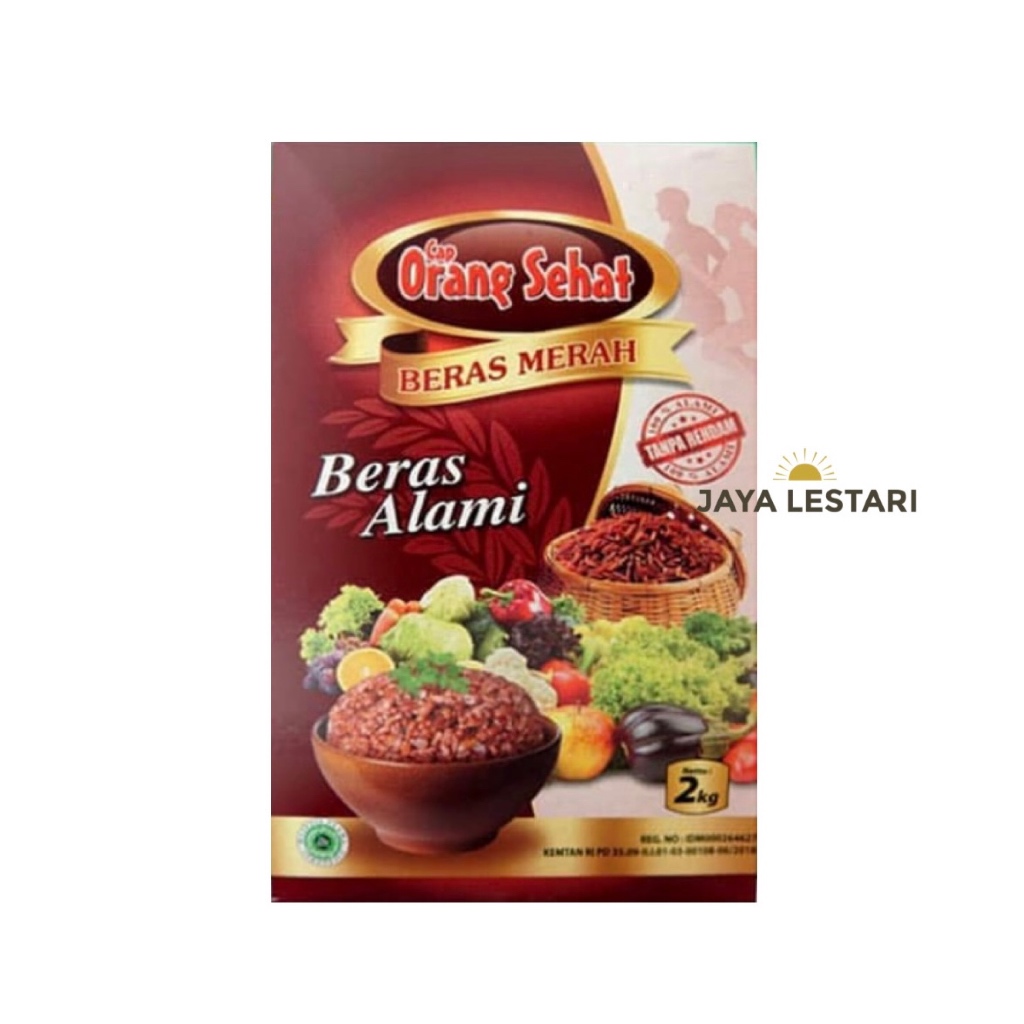 

Cap Orang Sehat Beras Merah (2 Ukuran)