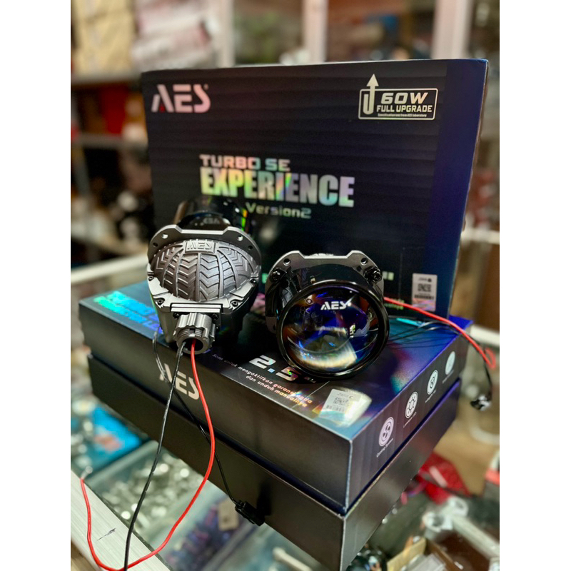 bi-led bi-laser aes turbo se experience versi2 original aes