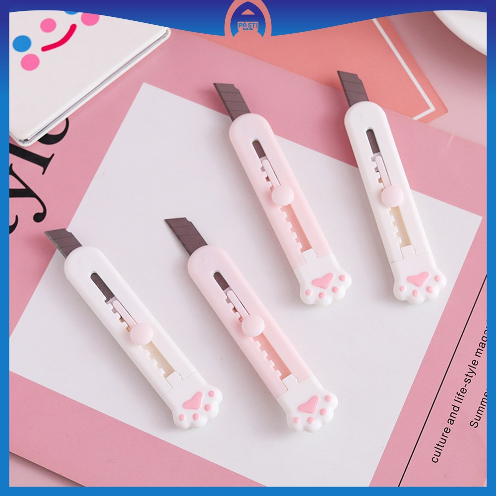

Cutter Mini Motif Animal Portable Cutter Unboxing Paket / Kater Mini Pisau Pemotong Kertas Karakter Hewan Pasti Amanah C786