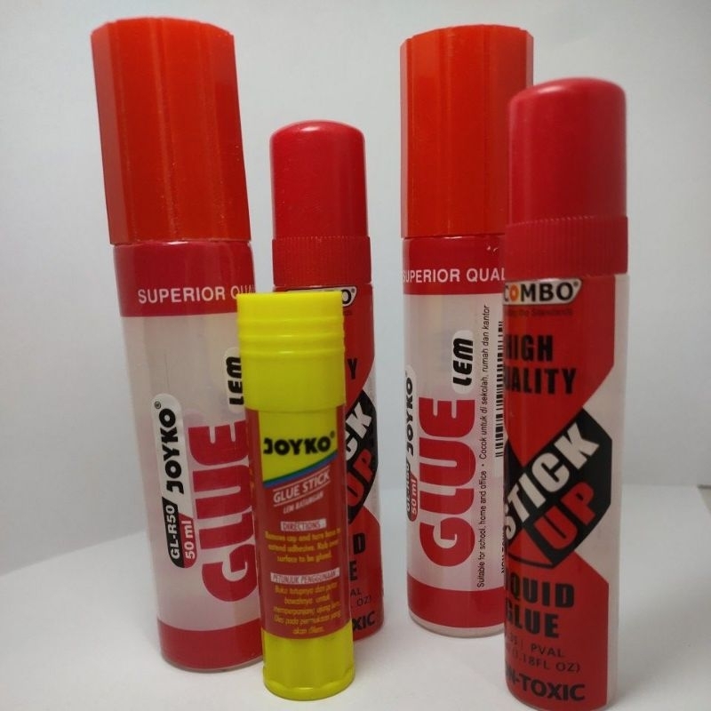 Lem Cair Lem Stick Glue Liquid Glue Perekat