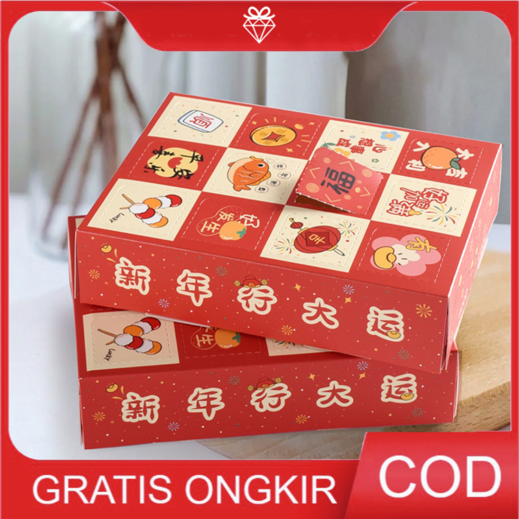 

Kotak Hampers Imlek - Giftbox Kotak Kado BlindBox Souvenir Imlek GB246