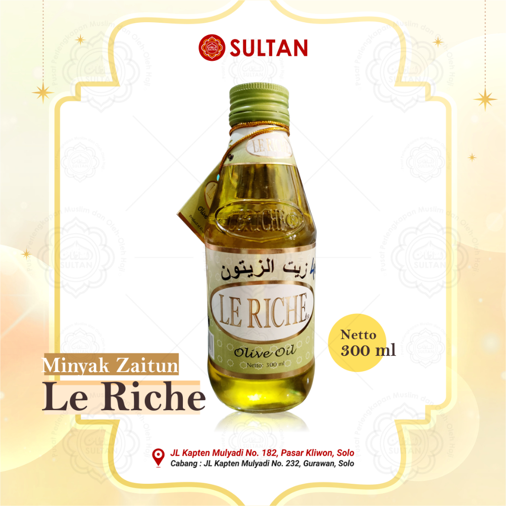 

Minyak Zaitun LE RICHE Original 300ml