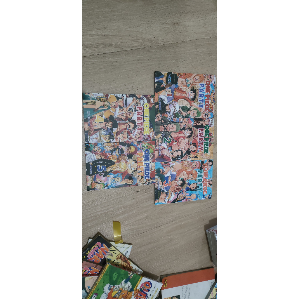 One Piece: Piece Party volume 1-5