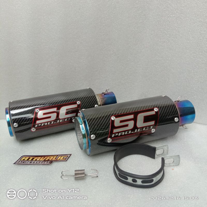 exhaust SC PROJECT GP inlet 50mm eksoz
