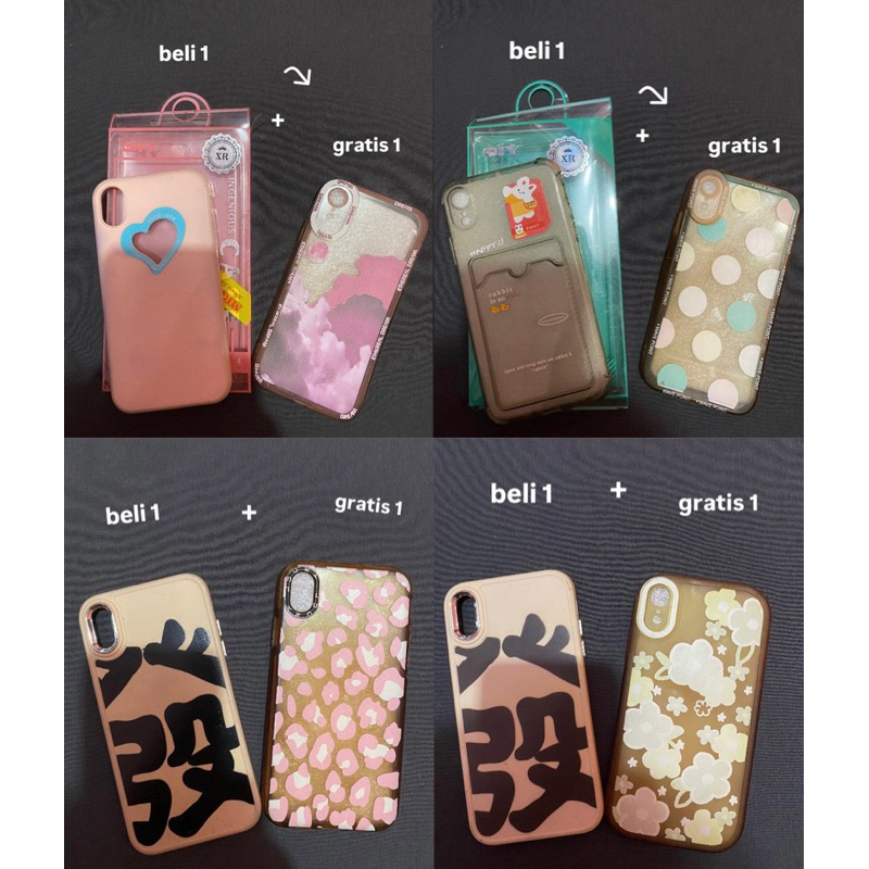 CASE HP IPHONE XR [PRELOVED] BELI 1 GRATIS 1 CASE